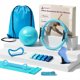 thumbnail image 1 of Set de anillos y bolas de pilates ElaraFit Home para mujer con 5 bandas, 1 of 7