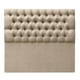 thumbnail image 1 of Respaldo Capitone Premium Super King Lino Beige, 1 of 3