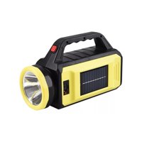 Genérico - Linterna Led Recargable Usb Solar 3 Modos De Luz Rondon