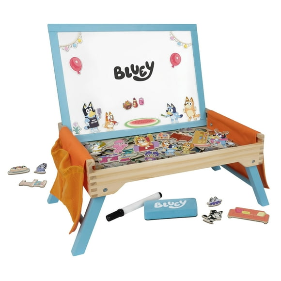 Creation Station Bluey, 100 piezas de madera con certificación FSC
