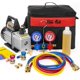 thumbnail image 1 of Juego de manómetros XtremePowerUS HVAC R134a R12 R22 R410a, 1 of 7