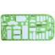 thumbnail image 2 of Plantilla de dibujo de tránsito para escena del crimen 10 x 20 cm verde, 2 of 6