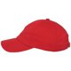 thumbnail image 3 of Gorra E BY ELIDAN de perfil bajo, algodón, roja, 3 of 6