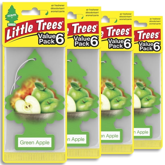 Ambientador LITTLE TREES Manzana Verde - Pack de 24