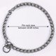 thumbnail image 3 of Collar Choke Pet Champion 4 mm Talla XL Plata Ajustable, 3 of 3
