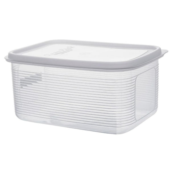 Caja a prueba de para Pizza, contenedor de conservación, organizador para nevera, caja de almacenamiento de alimentos transparente, fermentación 155 L grande