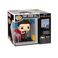 Figura De Vinilo Funko Pop Marvel Tony Stark En Taller 9.5 Cm