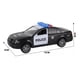 thumbnail image 4 of Juguete Auto Policía Patrulla Luces Sonido Fricción DBG1675, 4 of 5