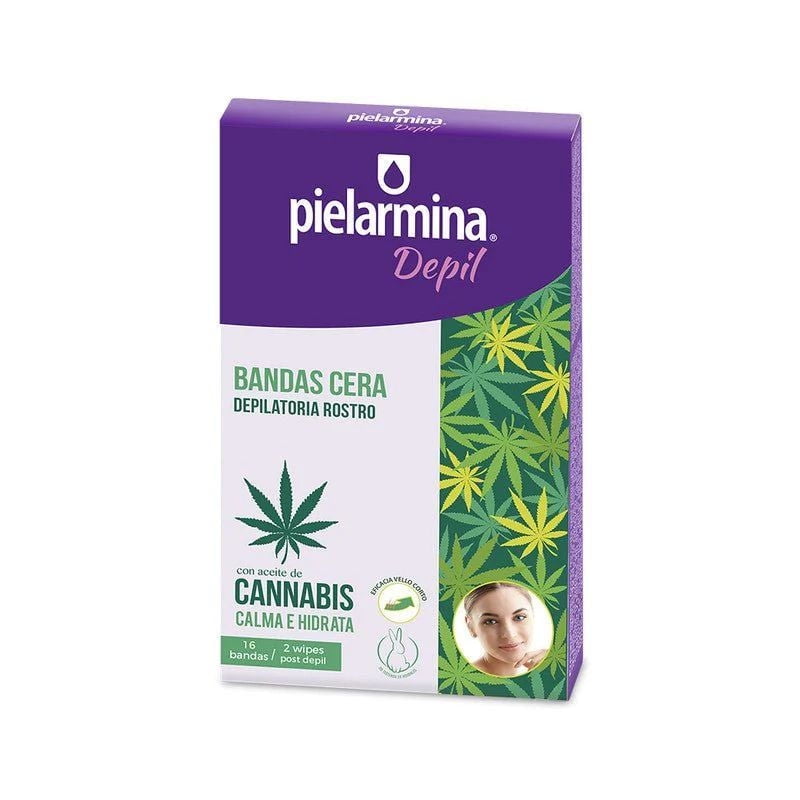 Banda Depilatoria Faciales Cannabis Pielarmina