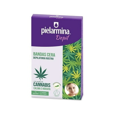 Banda Depilatoria Faciales Cannabis Pielarmina