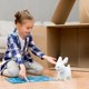 thumbnail image 4 of Peluche Coleccionable Adenzai Conejo Blanco Gubby, 4 of 9