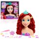 thumbnail image 1 of Cabeza de Peinado Princesa Disney Ariel con 18 Accesorios, 1 of 7