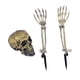 thumbnail image 2 of Juego De Esqueletos Iluminados De Halloween Con Estacas De Calavera Para Fiesta De Halloween En El Cementerio, Color Verde, 2 of 2