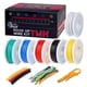 thumbnail image 1 of Kit de cable para conexiones TMH calibre 22 AWG, multifilar, 6 colores, 150 pies en total, 1 of 6