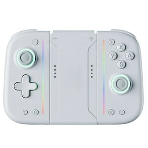 Controlador Inalámbrico Aaronmei Para Switch/Lite/Oled Gris Blanco