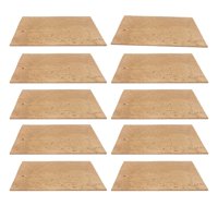 Magideal - 10 Piezas Key Mute Cork Saxofón Cuello Corchos Kits De Reemplazo Accesorios Para Instrumentos De Viento De Madera Saxofón Alto Universal Saxofón Alto