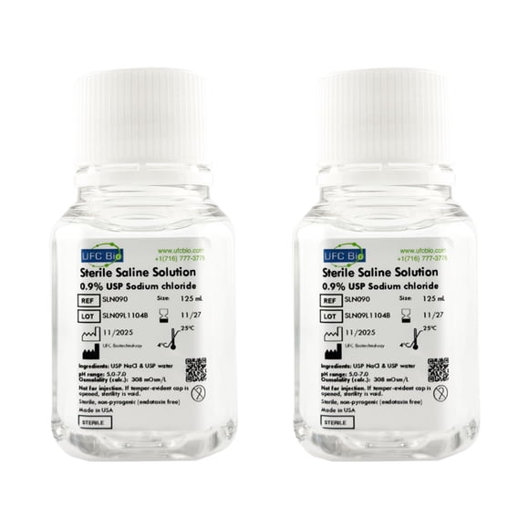 Solución salina UFC Bio 0,9% cloruro de sodio 250 ml