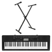 Pack Teclado Casio Ctk-3500 + Atril De Tubo Simple