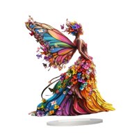 Bothyi - Decoración De Hada Mariposa Diy Centro De Mesa Para Estante De Exhibición En La Esquina