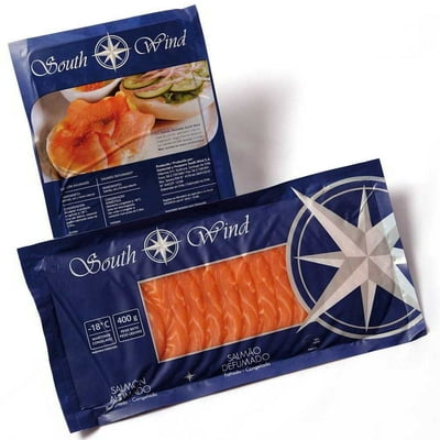 Salmón Ahumado En Láminas 400 G South Wind