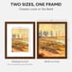 thumbnail image 2 of Marco de fotos Homeforia Brown High End Dark Oak 8x10, 2 of 8