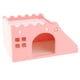 thumbnail image 3 of Hámster Hideout House Wood Living Hut Ejercicio Divertido Nido De Juguete Para Rata Rosa, 3 of 5
