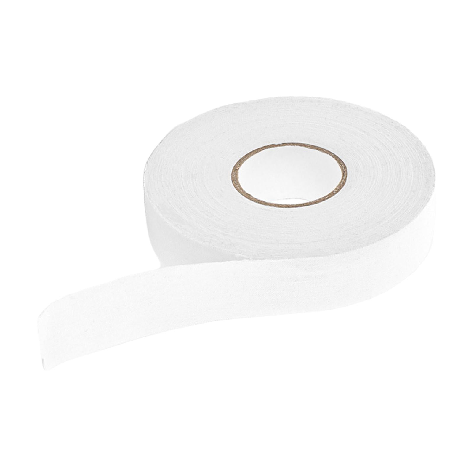 Ioensy - Cinta De Tela Para Hockey Sobre Hielo, Cubierta Protectora Resistente Al Agua, Cintas Para Palos De Hockey De 25m, Color Blanco