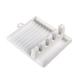 thumbnail image 2 of Descanso para Cucharas PP con Almohadilla para Goteo, Resistente al Calor, Soporte de Utensilios de Cocina, Blanco, 2 of 3