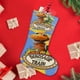 thumbnail image 4 of El Tren de los Dinosaurios Tema: Calcetines de Navidad, fino lino blanco para colgar en escaleras y chimenea, decoración navideña para el hogar, regalo de Navidad. 45cm × 32cm, 4 of 5
