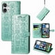thumbnail image 1 of Funda Cartera FOXDOCK para iPhone 17 , Flip PU con Relieve de Gatos y Perros, Tarjetero y Soporte, 1 of 6
