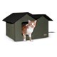 thumbnail image 1 of Cat House K&H Pet Products tiene calefacción exterior extra ancha, 1 of 9