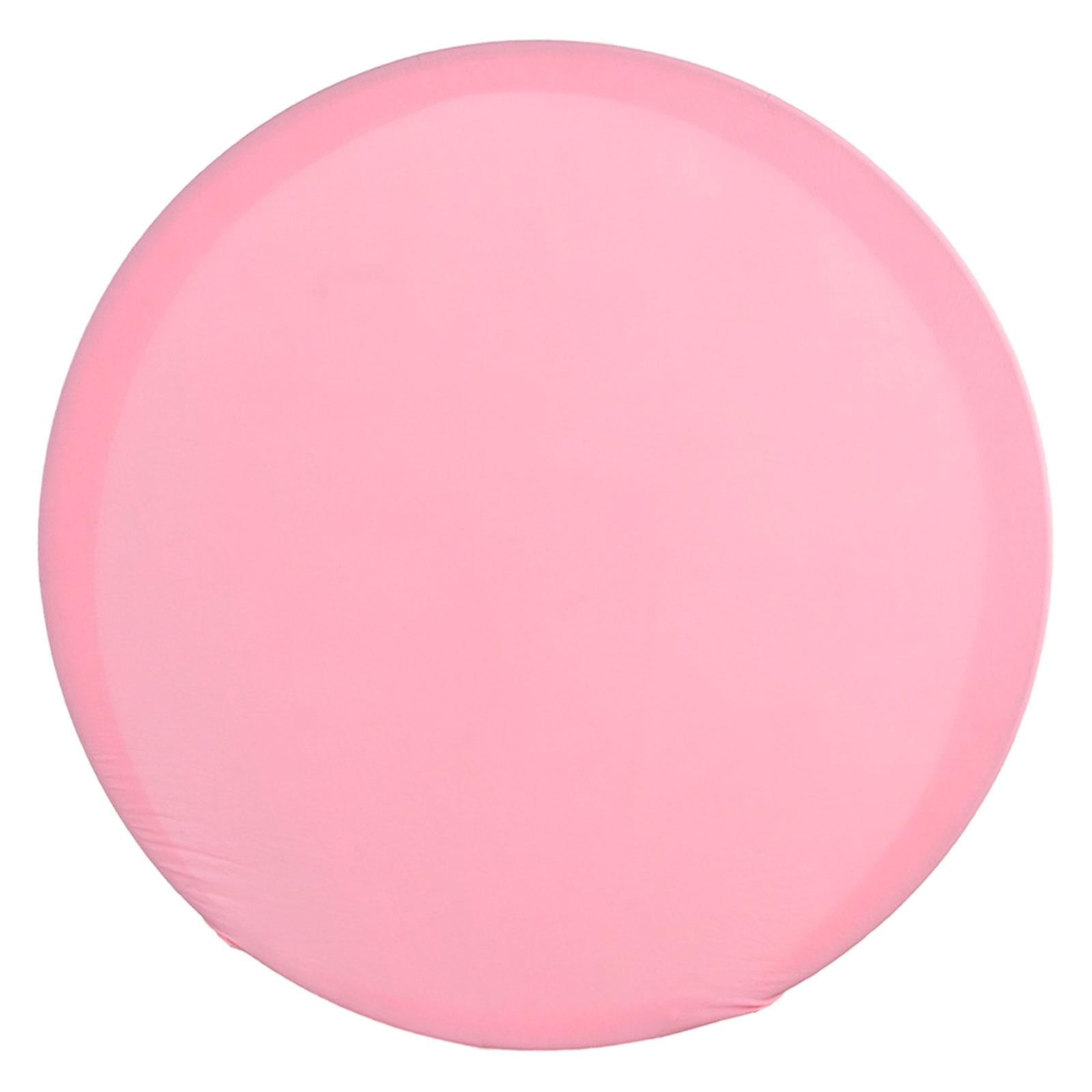 Bothyi - Fondo Elástico Redondo Para Recepciones, Propuestas Románticas, Despedidas De Soltera, Color Rosa, 180 Cm