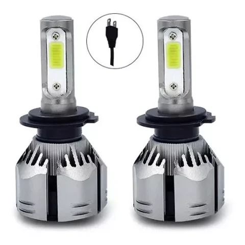 Mundo Accesorios - Ampolleta Led H7 1200Ml 12-24V Para Autos, Camionetas Y Motos