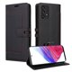 thumbnail image 2 of Premium Wallet Case for Samsung Galaxy A73 5G with Card Slots & Kickstand, Flip Cover Black, 2 of 6