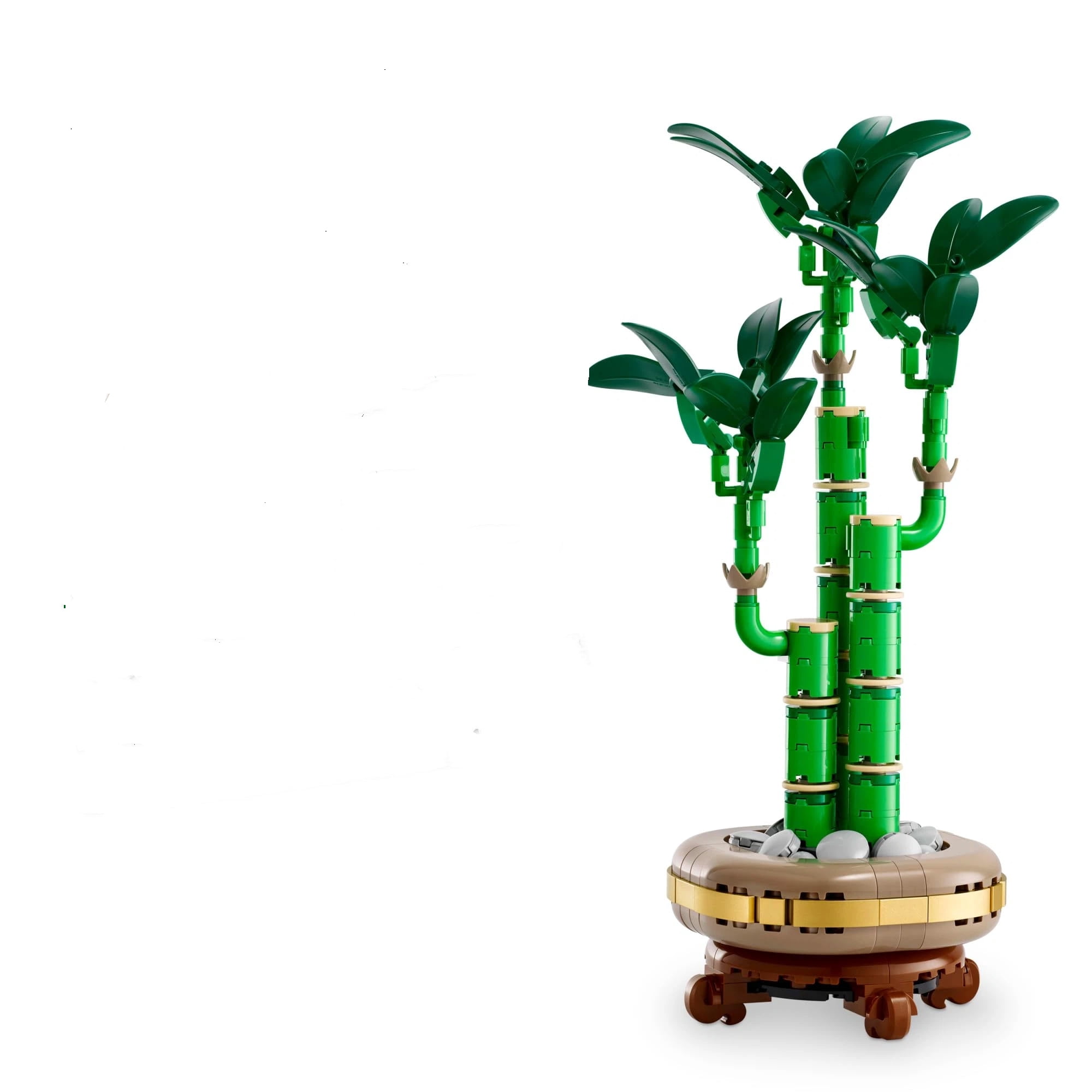 Xusx111 - Botanicals Lucky Bamboo Building Set - Planta Artificial Para La Decoración De Interiores, Edades De Adultos - Decoración De Plantas Falsas Para Mesa, Escritorio, Oficina - Regalo Para Cumpl