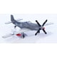 thumbnail image 4 of Avión Caza USAF P-51 Mustang, compatible Lego, 4 of 6