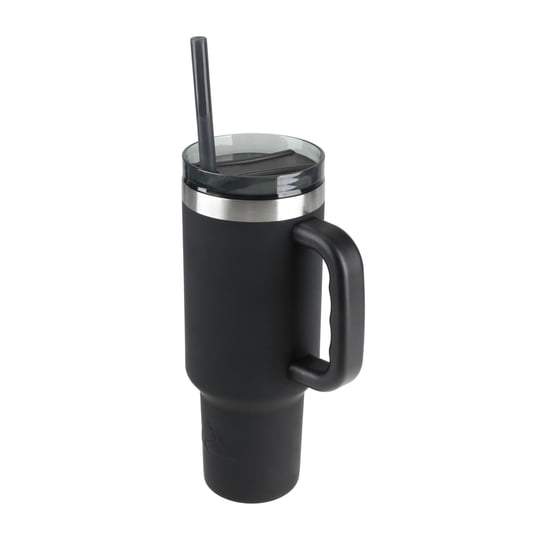 Vaso Con Asa Negro De Acero Inoxidable Ozark Trail