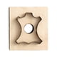 thumbnail image 1 of Hoja De Acero Japonesa, Molde Para Recortar Bricolaje, Regla De Madera, Etiqueta Colgante S 48X36mm, 1 of 2