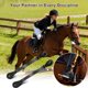 thumbnail image 4 of Correas de espuela Flying Leaves, 2 unidades, cuero negro, 4 of 7