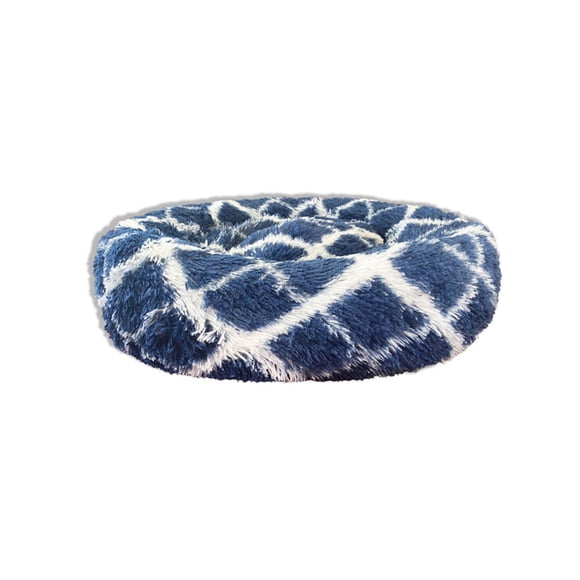 Cama para Perros Redonda Plush Talla L, 1 Un