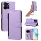 thumbnail image 1 of Funda con Billetera para [TCL K32/TCL K33] con Bolsillo Zipper y Tarjetero Morado claro, 1 of 6