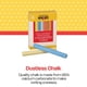 thumbnail image 2 of Pizarra inteligente Chalk School, colores surtidos, paquete de 12, 2 of 8