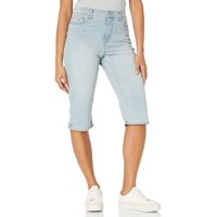 Pantalones Cortos Gloria Vanderbilt Amanda Skimmer Para Mujer Tidepool 6Us