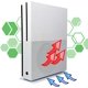 thumbnail image 3 of Soporte vertical KlsyChry para Xbox One S - Blanco, 3 of 7