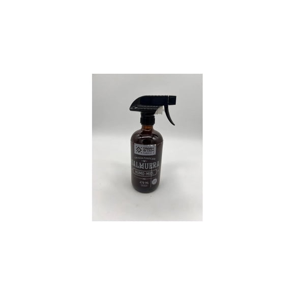 Salmuera Sal Para Asados Humo Miel 470ml Cristales De Chile