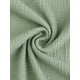thumbnail image 5 of Agnes Orinda Mujeres Tallas Grandes Tops de Escuela Colegio Textura Cuello en V con Muesca Mangas con Volantes Verano Casual Camisetas Blusas 1X Verde, 5 of 6