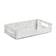 thumbnail image 3 of Estante De Almacenamiento Para Baño, Bandeja De Tocador, Bandeja De Joyería Para Champú, Cocina, Baño, Blanco Claro, 1 Capa, 3 of 3