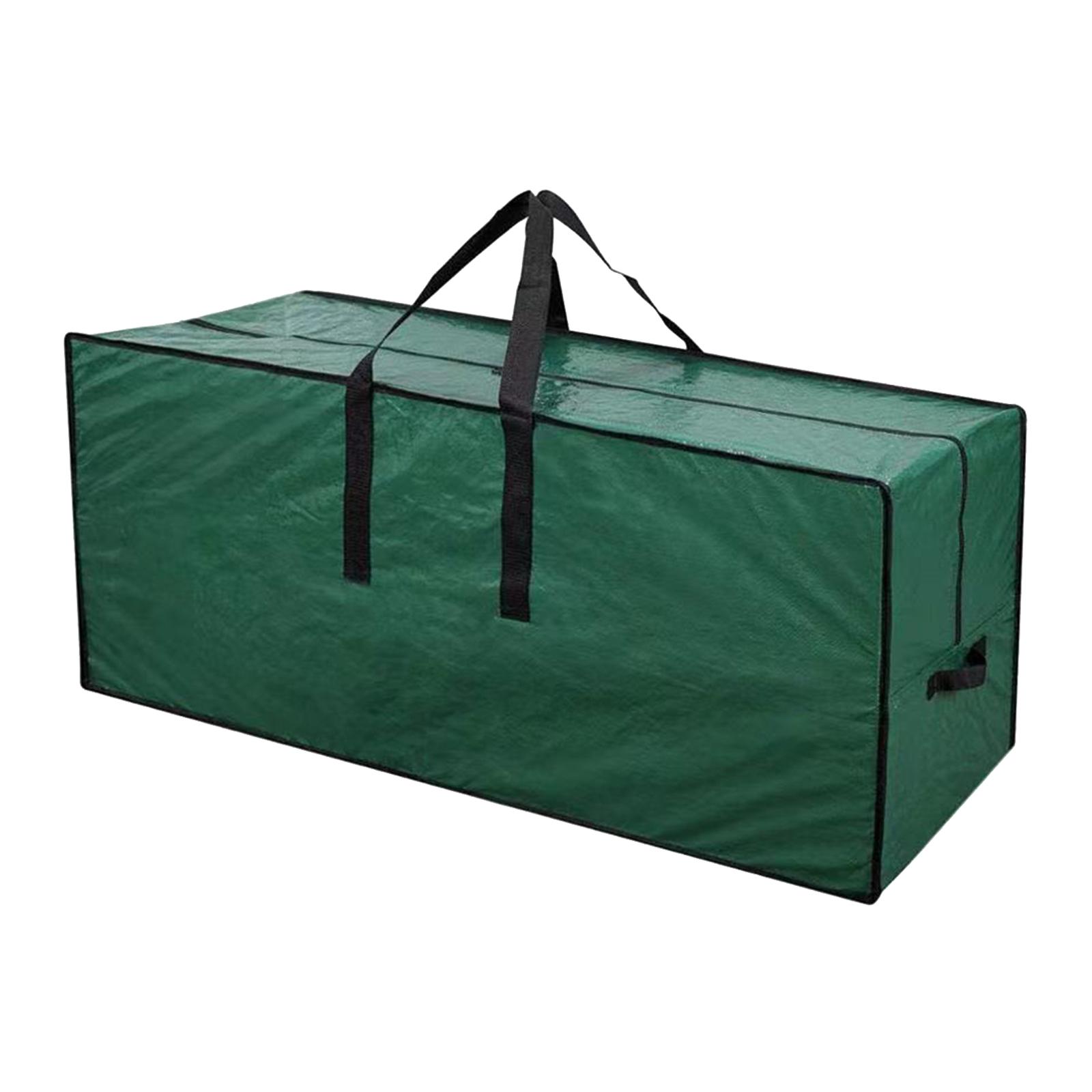 Bothyi - Bolsa De Almacenamiento Para Árbol De Navidad, Cubierta Portátil A Prueba De Polvo, Bolsa De Almacenamiento Para Árbol Navideño, Verde, 122X34X51Cm