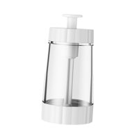 Magideal - Tarro De Sal Cuantitativa, Tarros De Especias De Ración, Utensilios De Cocina, Dispensador De Especias De Ración De Tarro De Condimentos, Para Picnic Blanco