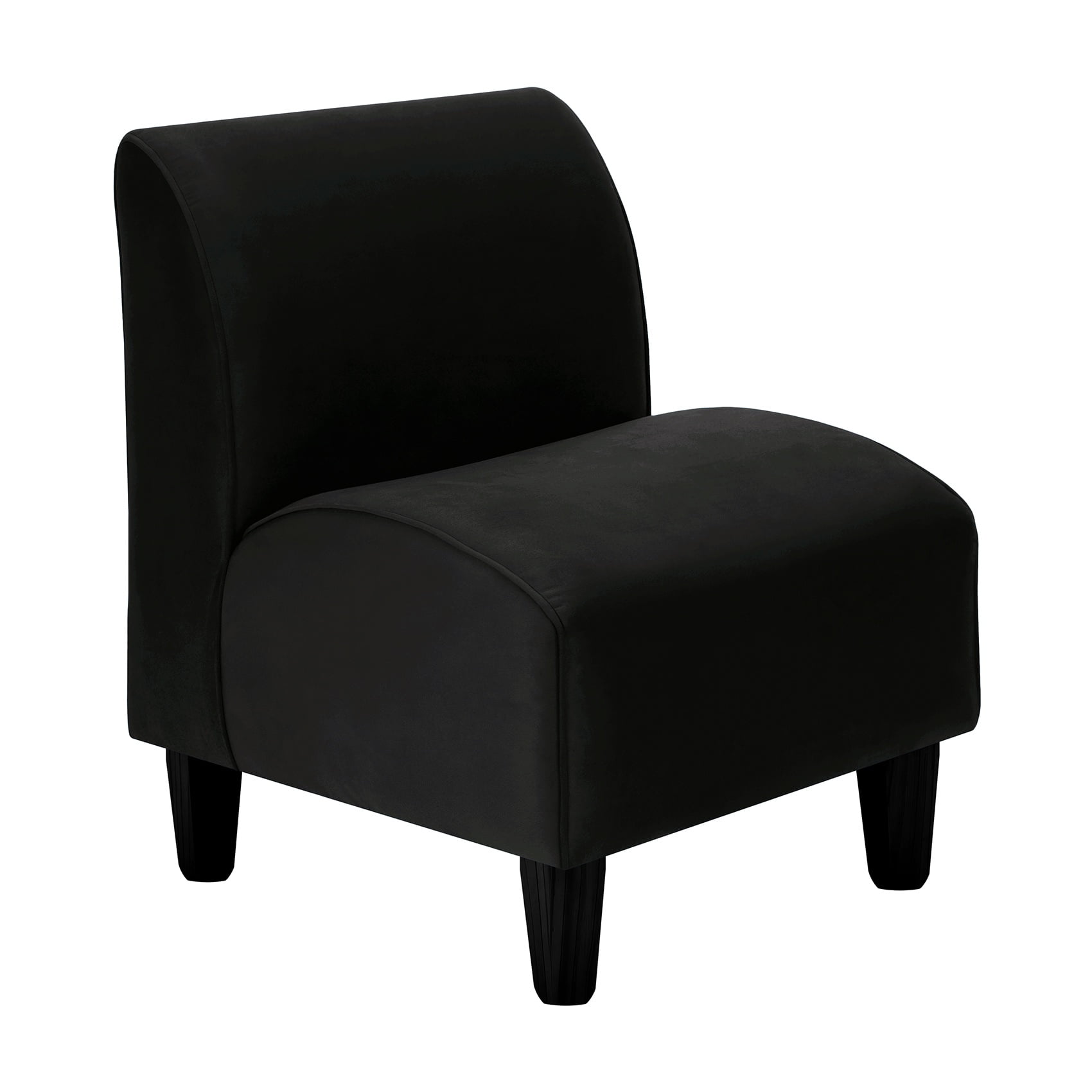 Bodevir - Poltrona Soft 1c Felpa 00 Negro